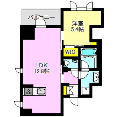 クレアシオンあら町の物件間取画像